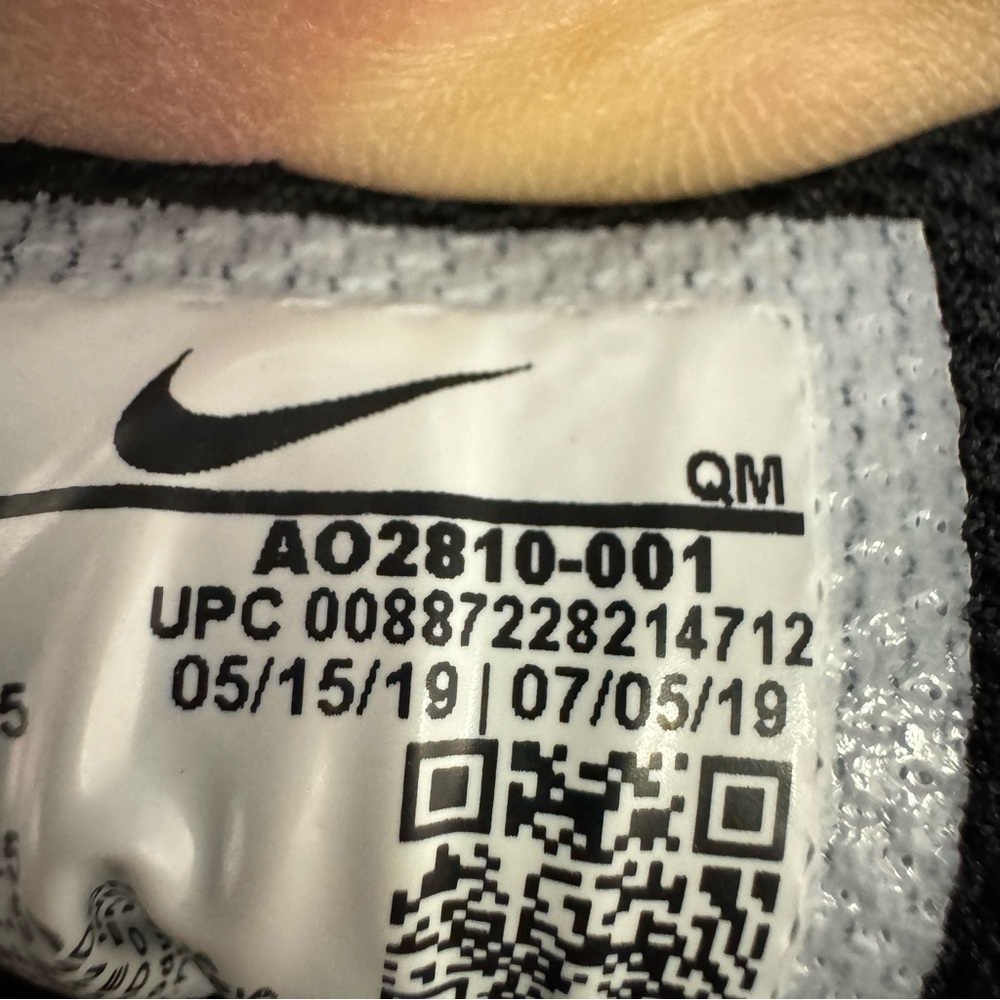 (WMNS) Nike Court Royale AC 'Black White' AO2810-001 Size 5.5 - Picture 6 of 7